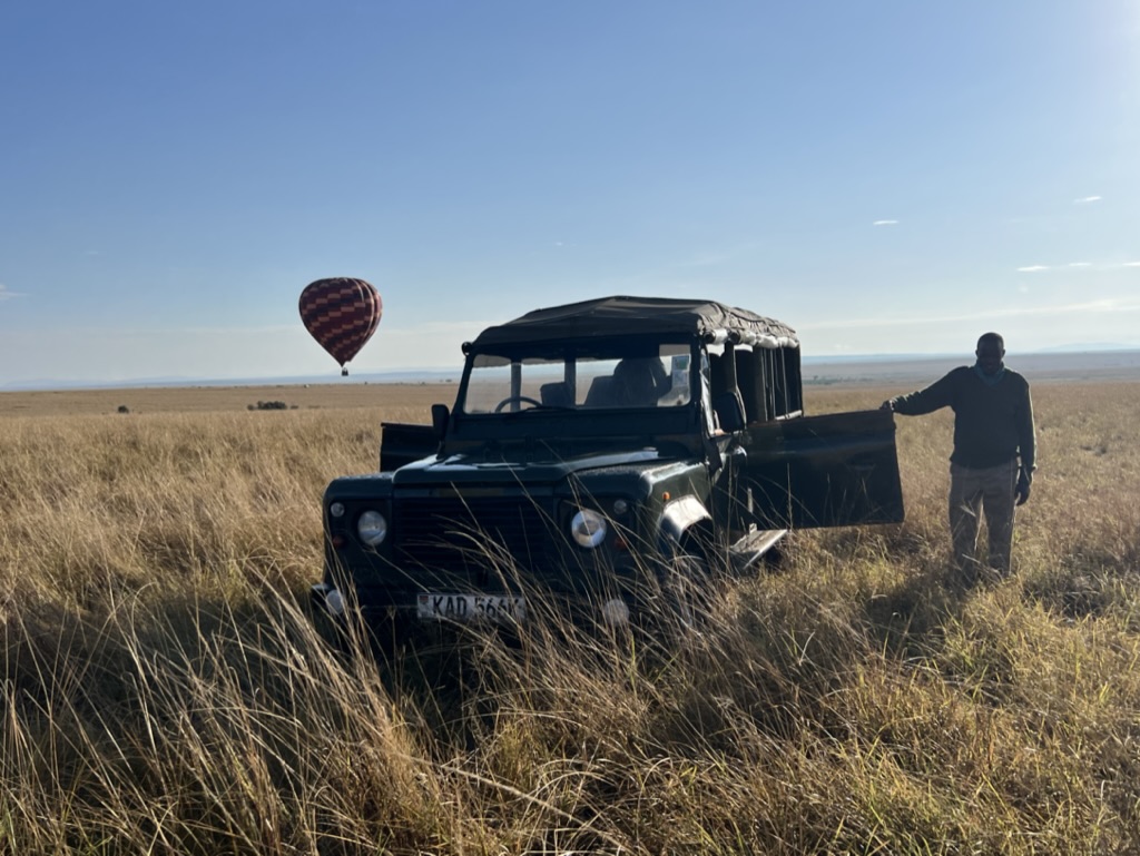 Ballonvaart Masai Mara Kenia