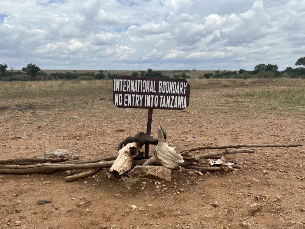 Grens met Tanzania / Serengeti National Park